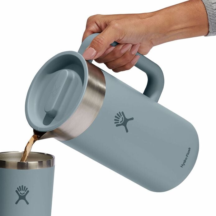 51-oz-insulated-pitcher-y1 okp51043-insulated-pitcher-shale-gray-pour.jpg